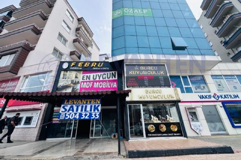 LEVANTENDEN GMK BULVARI ÜZERİNDE YÜKSEK POTANSİYELLİ İŞ YERİ