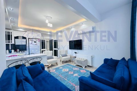 LEVANTENDEN Havuzlu, Eşyalı, Ebeveyn Banyolu 2+1 Satılık Daire