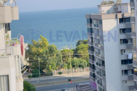 LEVANTENDEN HAVUZLU SİTE DENİZ GÖREN BALKON KOMBİ CAM BALKON 3+1
