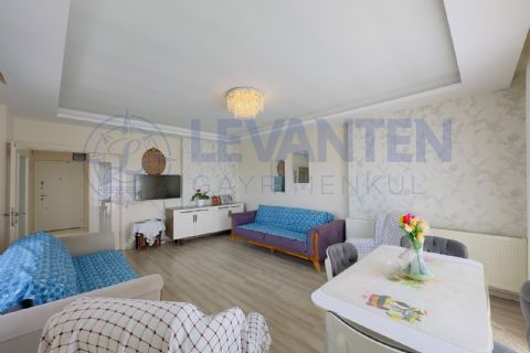 LEVANTENDEN Mezitli Yenimahalle'de CEPHE AÇIK Satılık 3+1 Daire