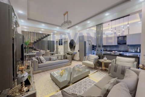 LEVANTENDEN SİTE İÇİ HAVUZLU DUBLEKS FULL EŞYALI ULTRA LÜKS 